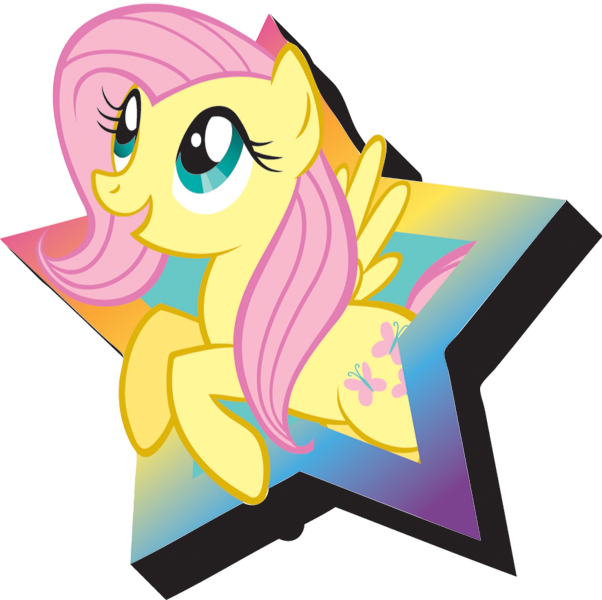 Amazon.com: Aquarius My Little Pony Fluttershy Funky Chunky